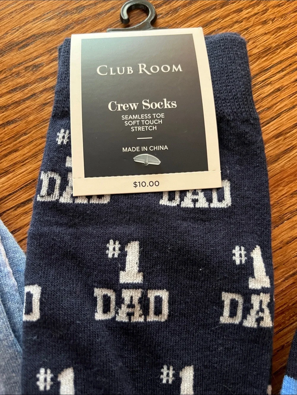 Club Room Men's Athletic Crew Socks - Light Blue, Navy Bundle NWT